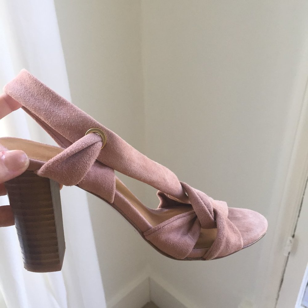 Sezane High Louise Sandals Size 5